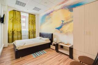 Гостиница Турист Отель Щелковская Москва Большой двухместный номер c 1 кроватью или 2 отдельными кроватями-6