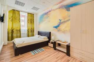 Гостиница Турист Отель Щелковская Москва Большой двухместный номер c 1 кроватью или 2 отдельными кроватями-5